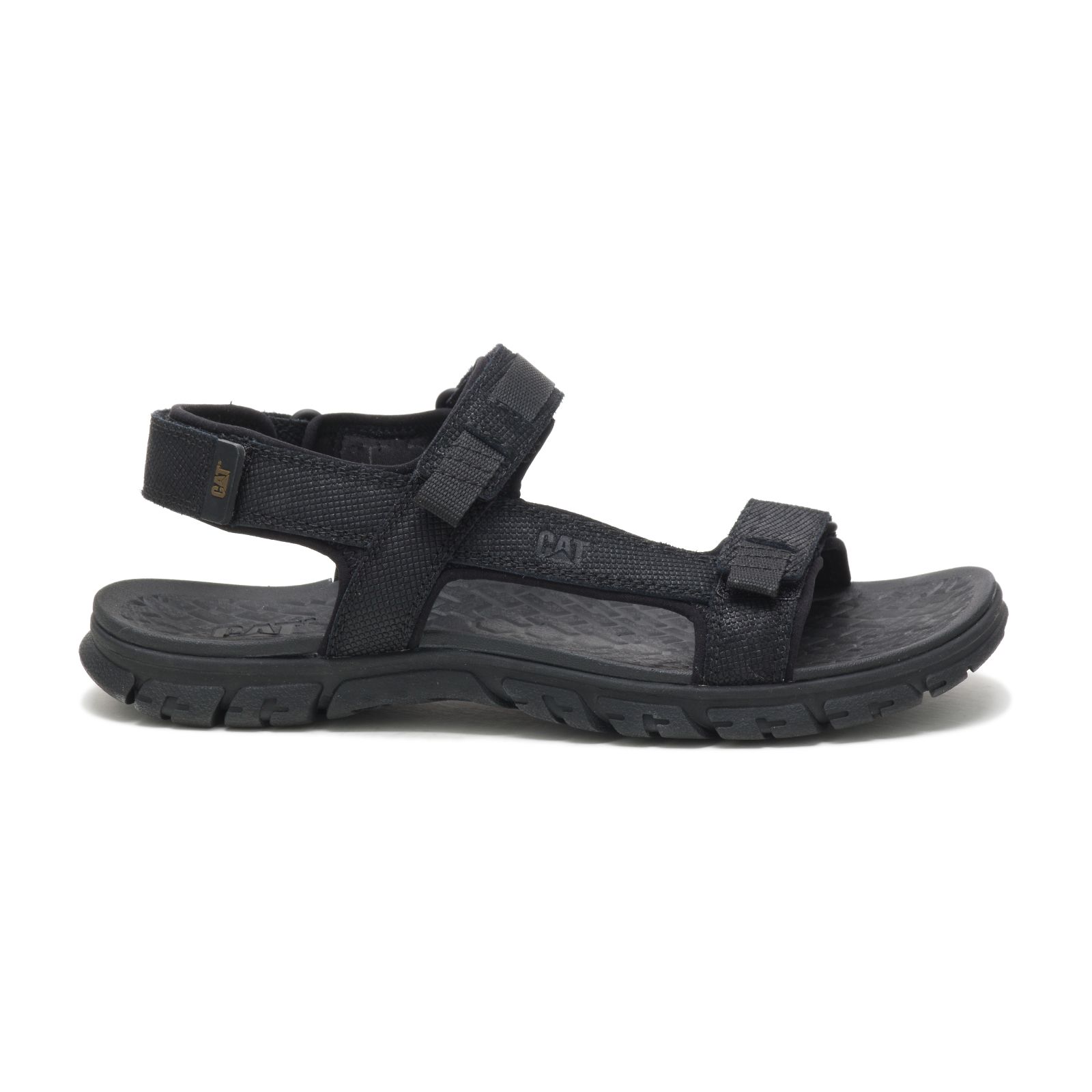 Men's Caterpillar Atchison Sandals Black Ireland VWND27480